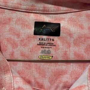 Greg Norman Collection Pink Polo Shirt